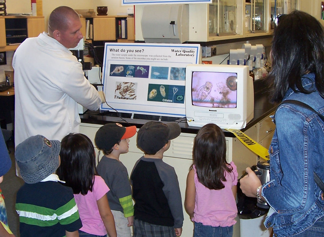 Lab Visit at the Open House